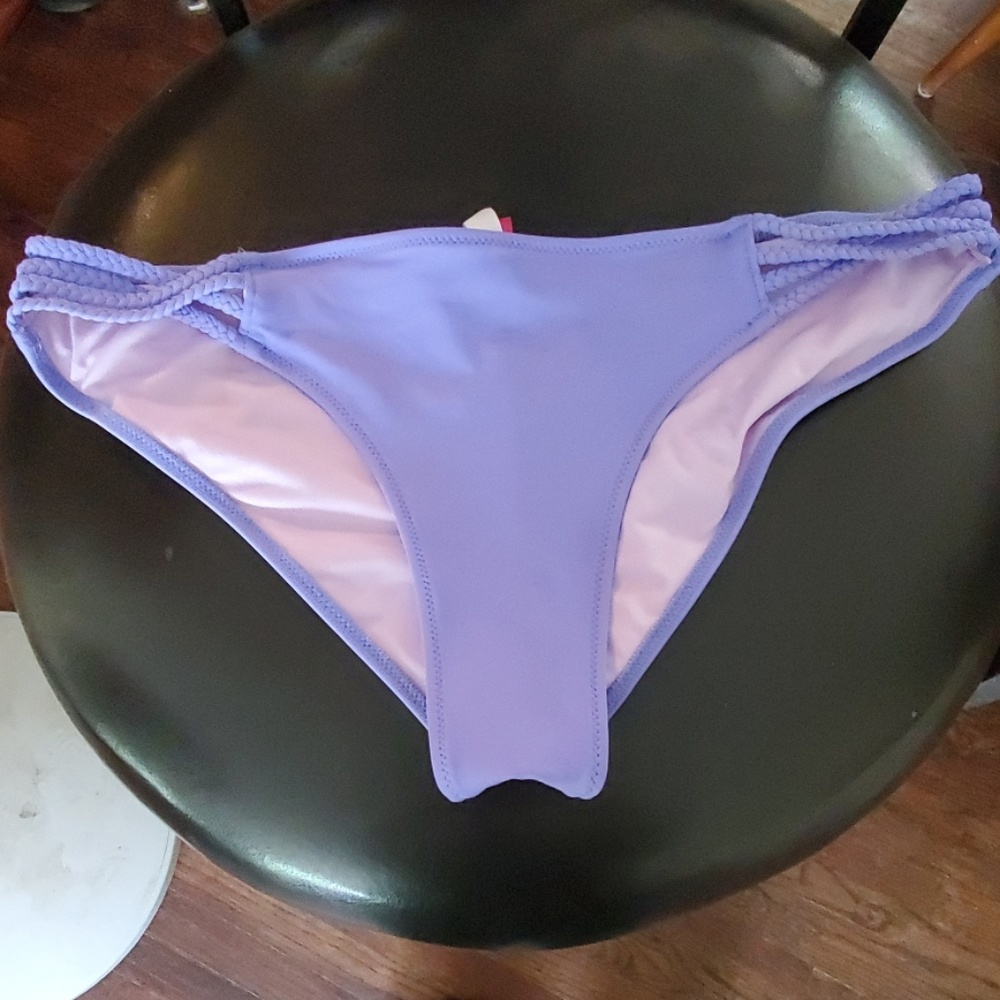 Purple bikini bottom